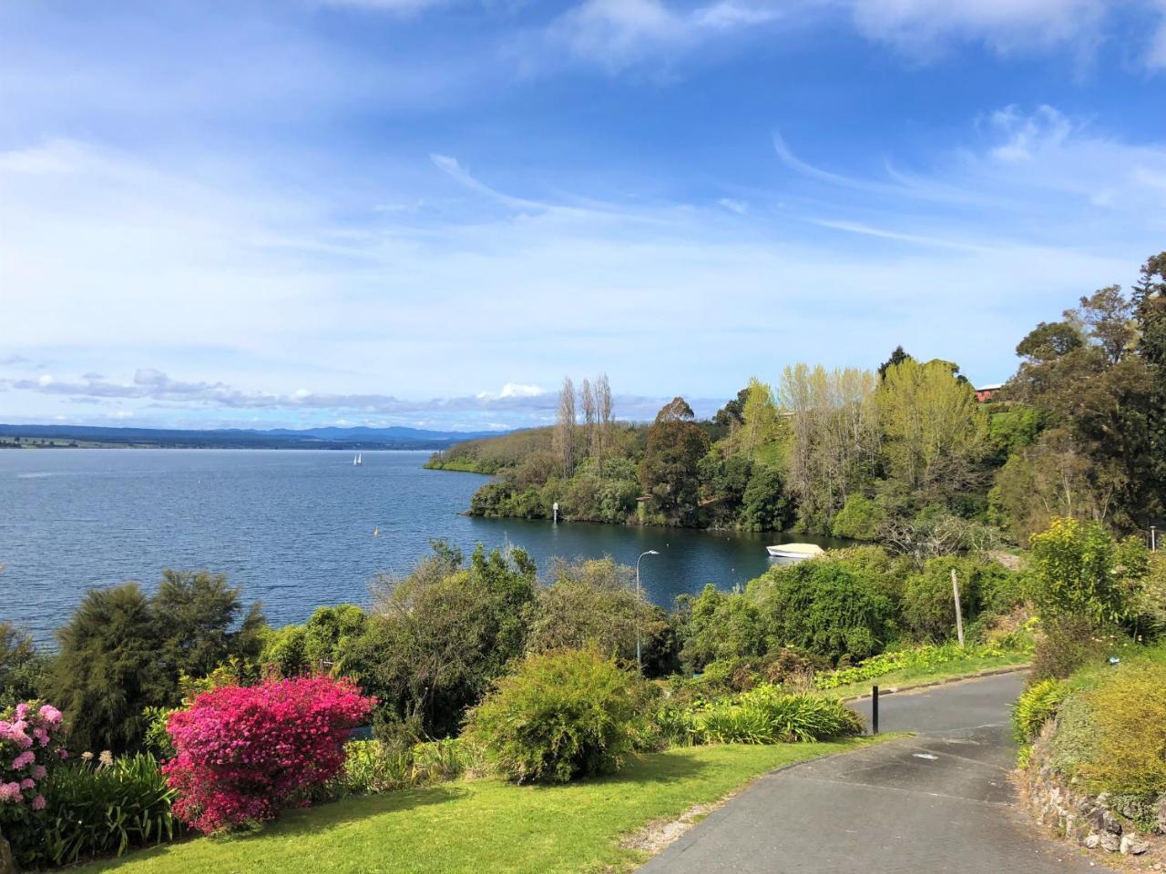 Acacia Haven - Beautiful Lake Views Таупо Экстерьер фото